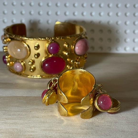 Sylvia Toledano Byzantine Cuff Bracelet and Candies Ring - Picture 5 of 9